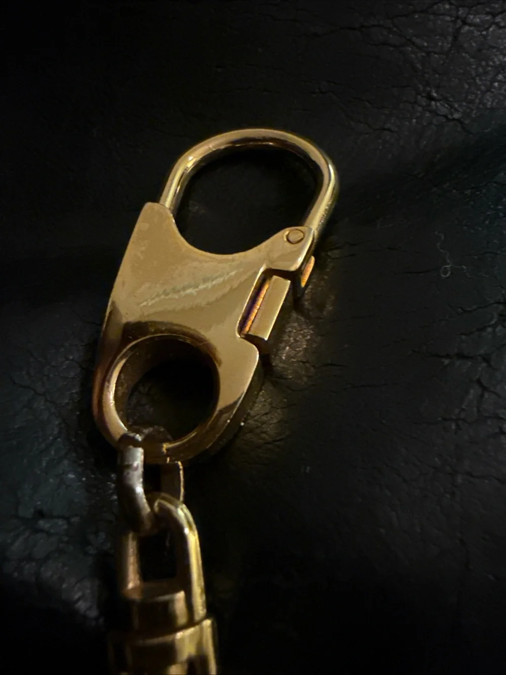 Chanel Designer Logo Keychain